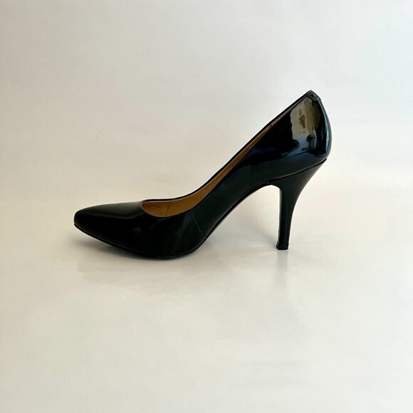 Arturo Chiang Avia Pumps - Black Smooth Patent - Picture 5 of 9
